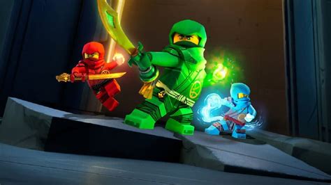 Lego Ninjago Dragons Rising Tv Series Backdrops The Movie