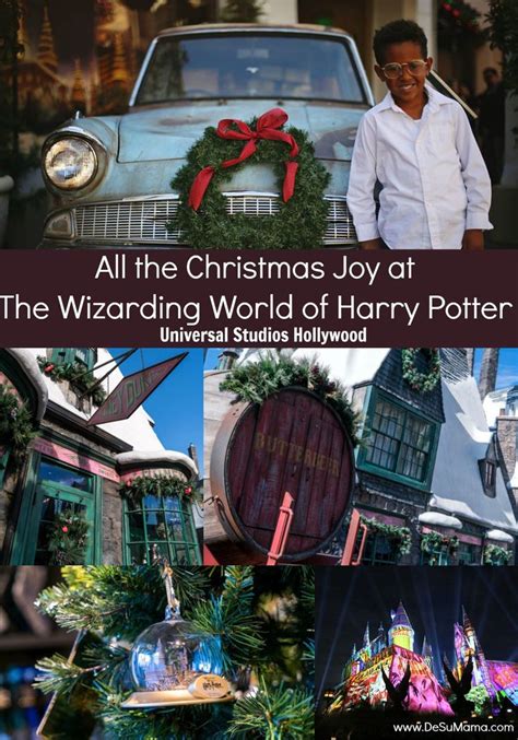 Christmas at Universal Studios: Harry Potter World Hollywood | Harry ...