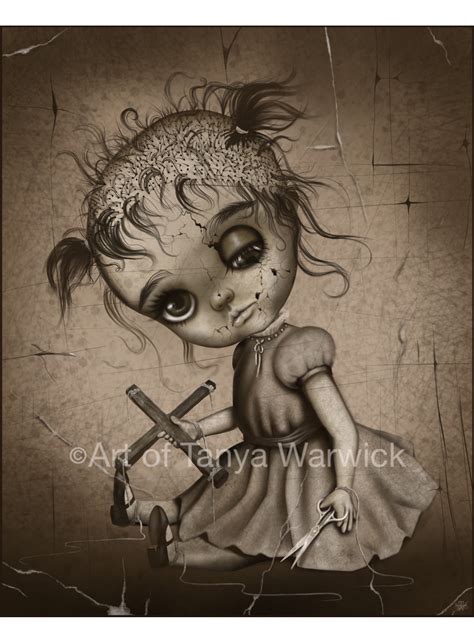 Creepy Doll Drawing