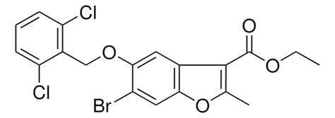 ETHYL 6 BROMO 5 2 6 DICHLOROBENZYL OXY 2 METHYL 1 BENZOFURAN 3