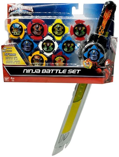 Bandai Toys Power Rangers Ninja Steel Ninja Battle Set Exclusive [Lights & Sounds]