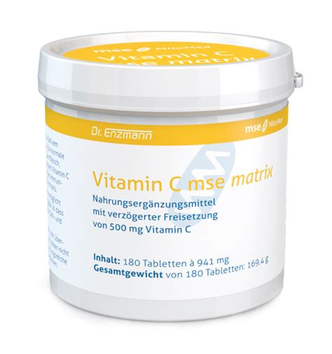 Mse Vitamin C Matrix Mg Gesundheitsmanufaktur