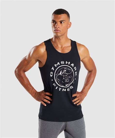 Gymshark Legacy Tank Black Bodybuilding T Shirts Bodybuilding