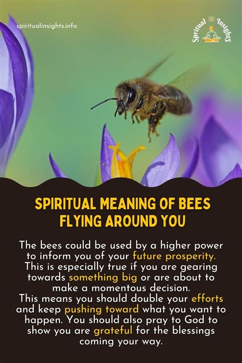 7 Spiritual Meanings Of Bees Flying Around You Artofit