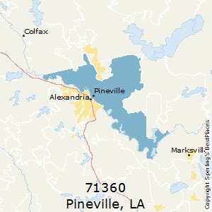 Pineville (zip 71360), LA