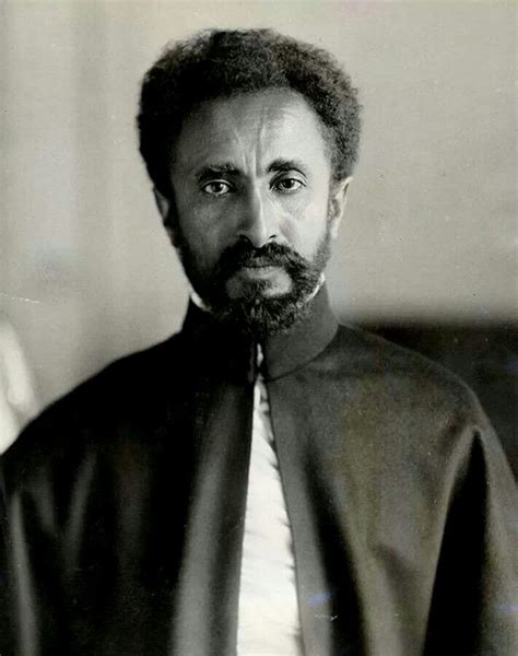 His Imperial Majesty Haile Selassie Ethiopian People African Royalty