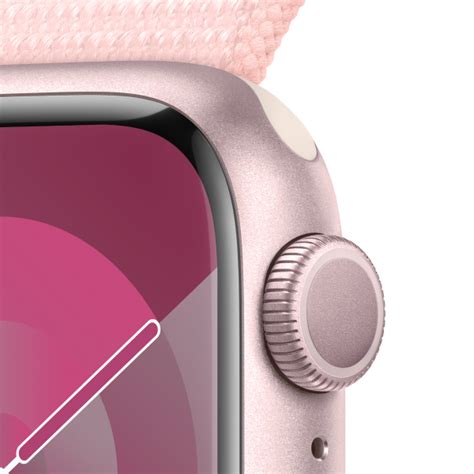 Смарт часы Apple Watch Series 9 Gps 41mm Pink Aluminium Case With Light