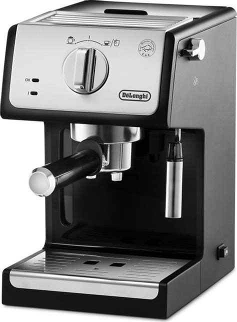 Delonghi ECP 33 21 BK Μηχανή Espresso 1100W Πίεσης 15bar Ασημί Skroutz gr