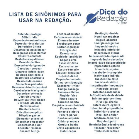 Sinônimo De Atualmente Para Redação - Redação Online no Instagram: “Salve este post para estar sempre ...