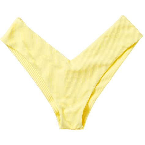 Mystic Womens Lana Bikini Bottoms Pastel Yellow