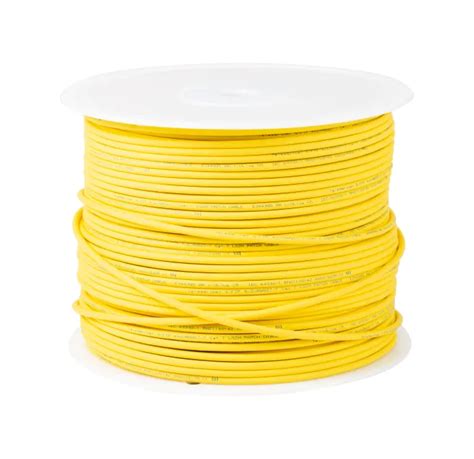 Câble 4 paires Cat 7 S FTP Souple LSOH Jaune Boite de 305 m 100013212