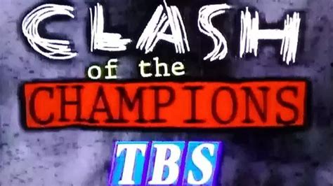 WCW Clash Of The Champions XXXIII Match Card Results WCW PPV