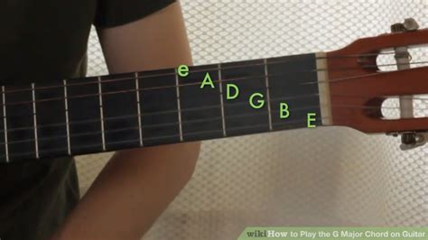 3 Ways To Play The G Major Chord On Guitar Wikihow