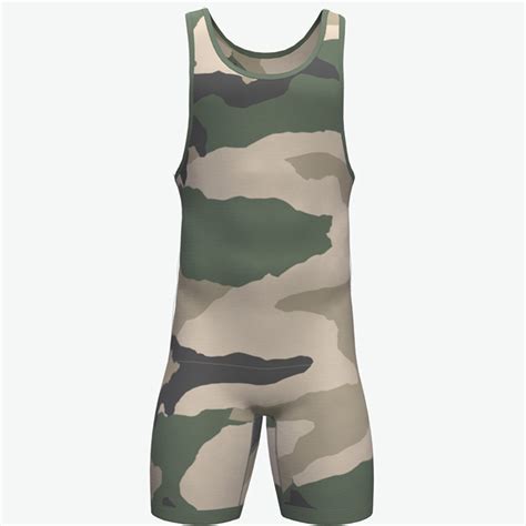 Custom Camo Wrestling Singlet Wrestling Singlets