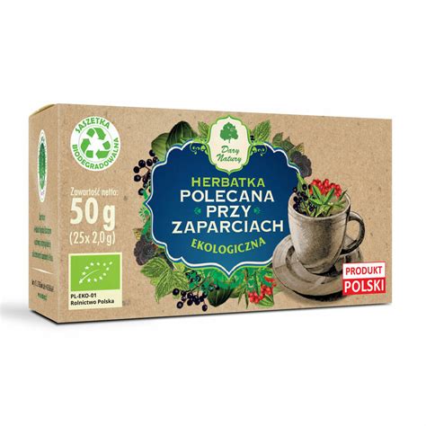 Herbatka Polecana Przy Zaparciach EKO 252 G Naturalnie Od 1990 Roku