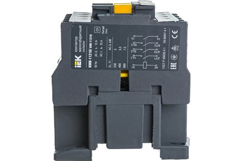 Контактор IEK КМИ-11210 12А 220В ИЭК KKM11-012-230-10 - выгодная цена ...