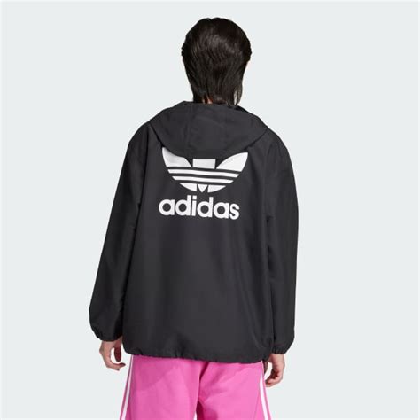 Corta Vento Adidas Originals - Jaqueta Corta-Vento adidas Originals Trefoil - Preto adidas | adidas Brasil