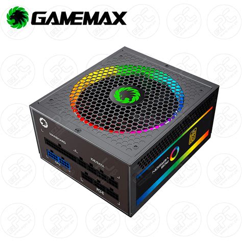 FUENTE DE PODER GAMEMAX 550W RGB MODULAR 80PLUS GOLD (RGB-550W)