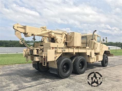 2004 M936 Military 6x6 wrecker crane truck 45,000lbs winch