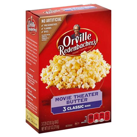 Orville Redenbachers Popcorn Butter Pack Present Presenttips