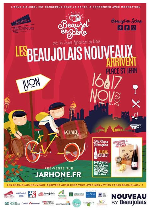 Beaujol En Sc Ne Le Beaujolais Nouveau Arrive Lyon Place Saint