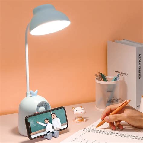 Buy Pick Ur Needs Study Table Lamp For Student Rechargeable LED Desk