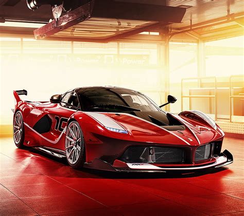 Ferrari Fxx K Garage Red Supercar Hd Wallpaper Peakpx