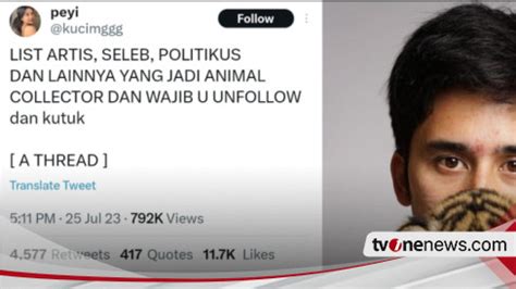 Geger Pelihara Hewan Dilindungi Artis Selebritis Hingga Politikus