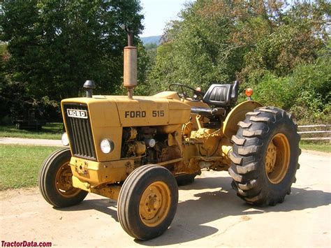 Ford 515 Industrial Tractor Photos Information