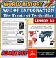 Age Of Exploration The Treaty Of Tordesillas New World Reading