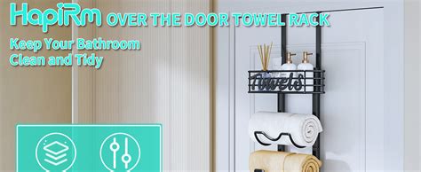 Amazon Hapirm Over Door Towel Rack Tier Over The Door Towel