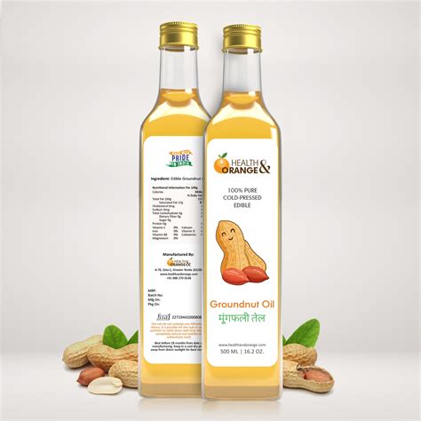 Groundnut Oil – Health and Orange