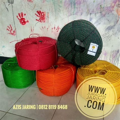 Jual TALI TAMBANG PLASTIK 8 MM Per ROLL Di Lapak Juragan Jaring Bukalapak