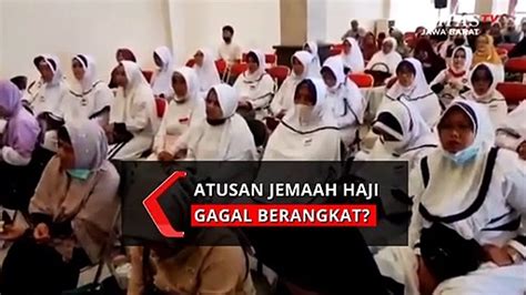 Faktor Usia Ratusan Jemaah Haji Gagal Berangkat Video Dailymotion