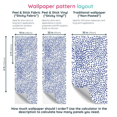 Animal Print Peel and Stick Wallpaper / Spotted Removable Wallpaper