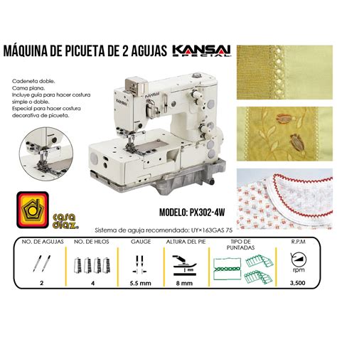 M Quinas De Coser Kansai Special Collarete Interlock Y Cadeneta