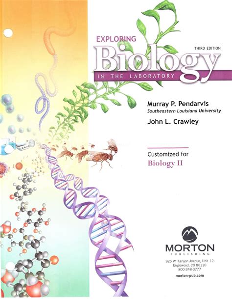 Exploring Biology In The Laboratory 3rd Edition Murray P Pendarvis