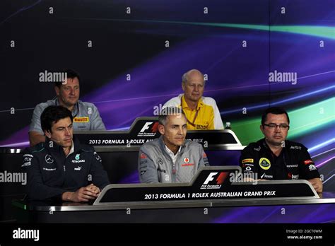 Mclaren Chief Executive Officer Eric Boullier Hi Res Stock Photography