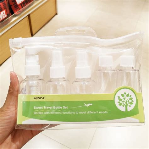 Jual Miniso Container Bottle Travel Kit Botol Travel Botol Sanitizer