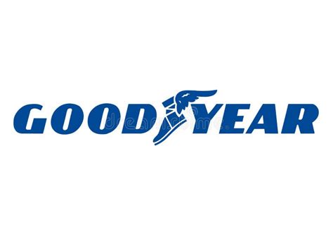 Logo Goodyear editorial stock photo. Illustration of color - 148237693