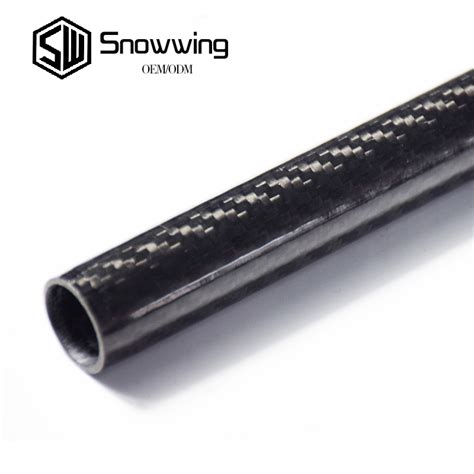 High Glossy K Carbon Fiber Tube Tubing Tubular Tubo De Fibra De Carbon