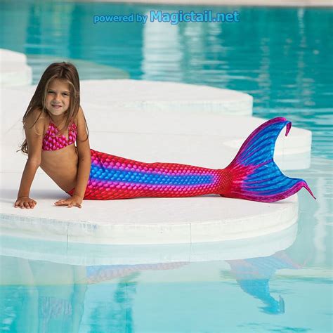 Mermaid tail set Ruby XS