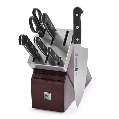 Zwilling Ja Henckels Gourmet Self Sharpening 7 Piece Block Set Sur La Table