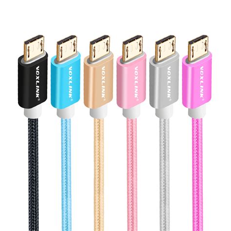 Original 5V 2A Micro USB Cable VOXLINK USB Charger Cable For Samsung