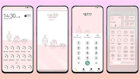 Warm Bunny Theme For Huawei Emui Harmonyos And Honor Magic Ui Themes