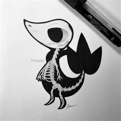 Skeletal Snivy By On Deviantart