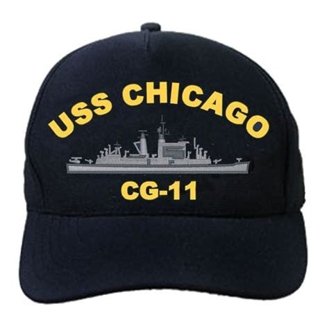 CG 11 USS Chicago Embroidered Hat