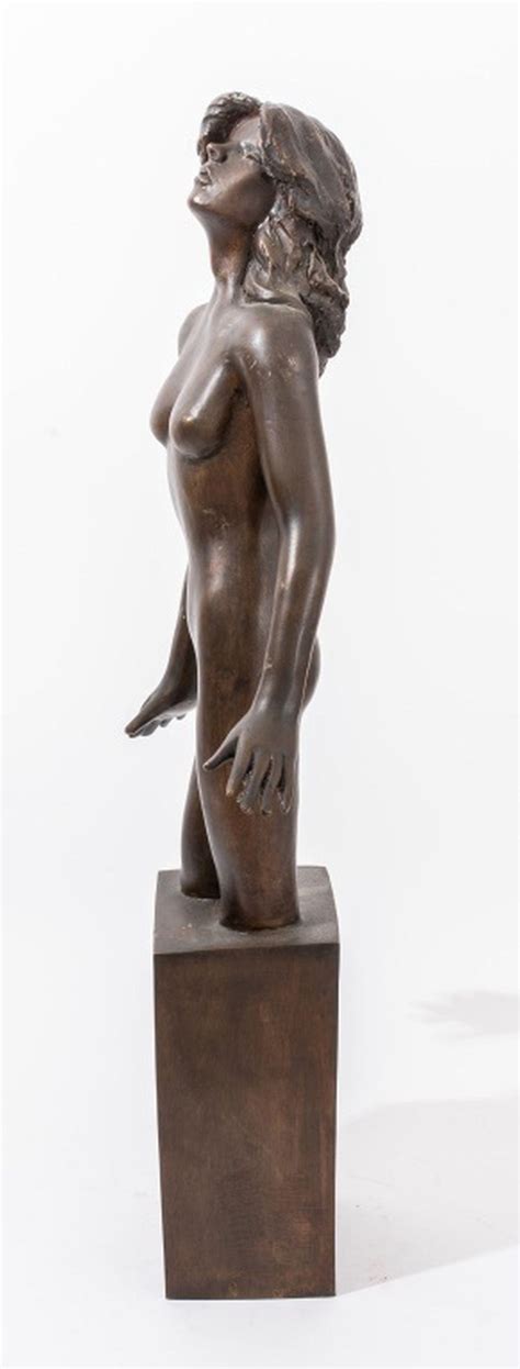 Sold Price Victor Salmones Female Nude Bronze Sculpture Invalid Date Est