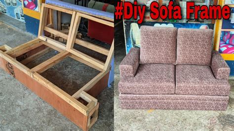 How To Make Sofa Frame Youtube