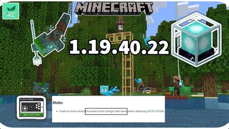 Minecraft Beta And Preview 1 19 40 22 Old 2018 Bug Fixed Minecraft